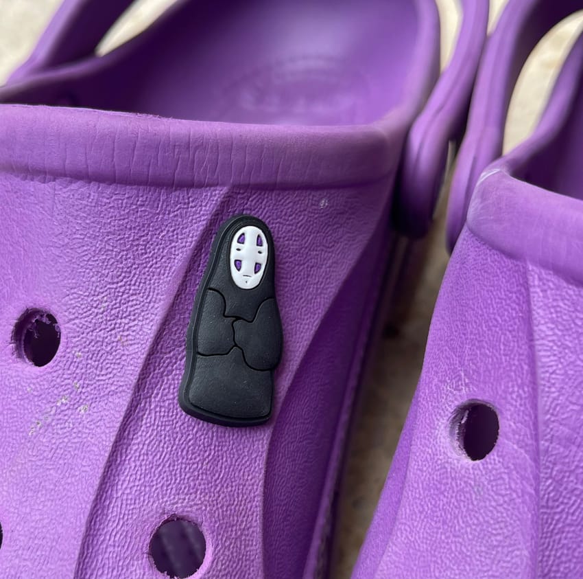 no face charm