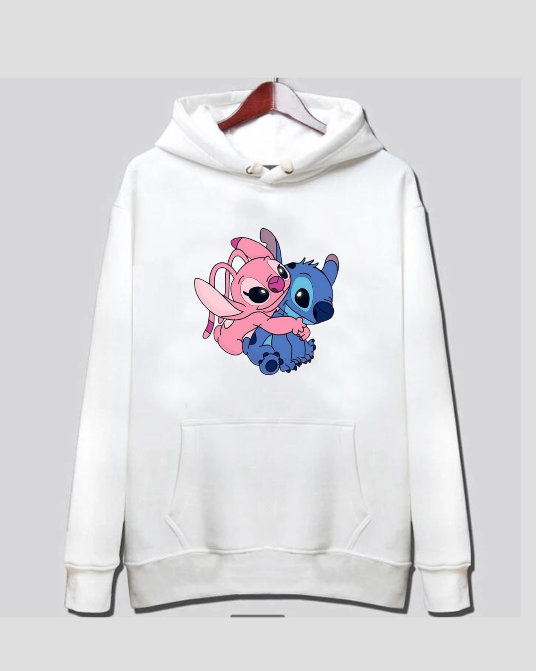 Stitch and angel Hoodie