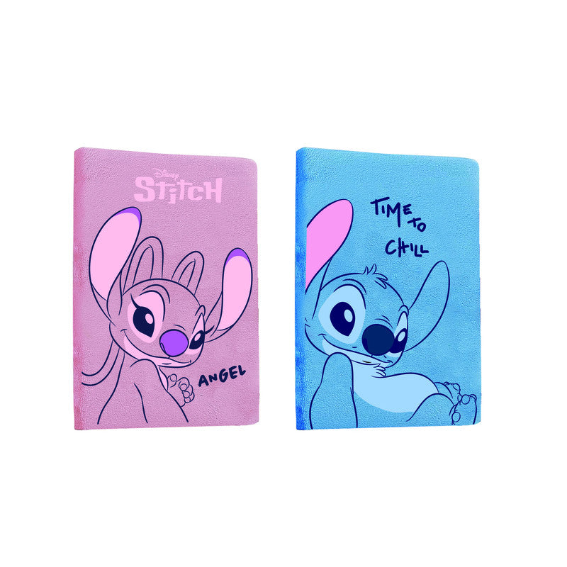 Stitch fuzzy notebook