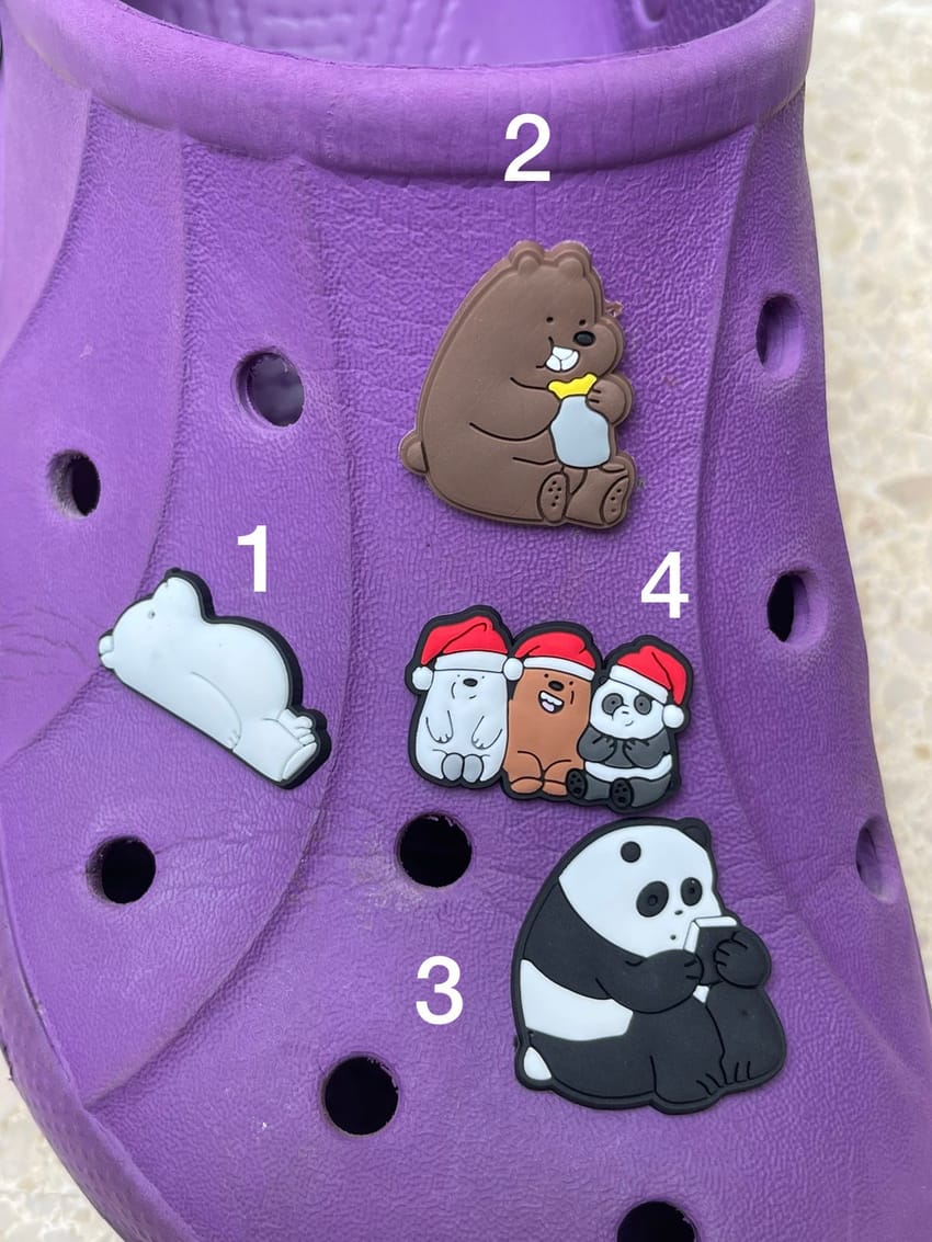 we bare bears charms