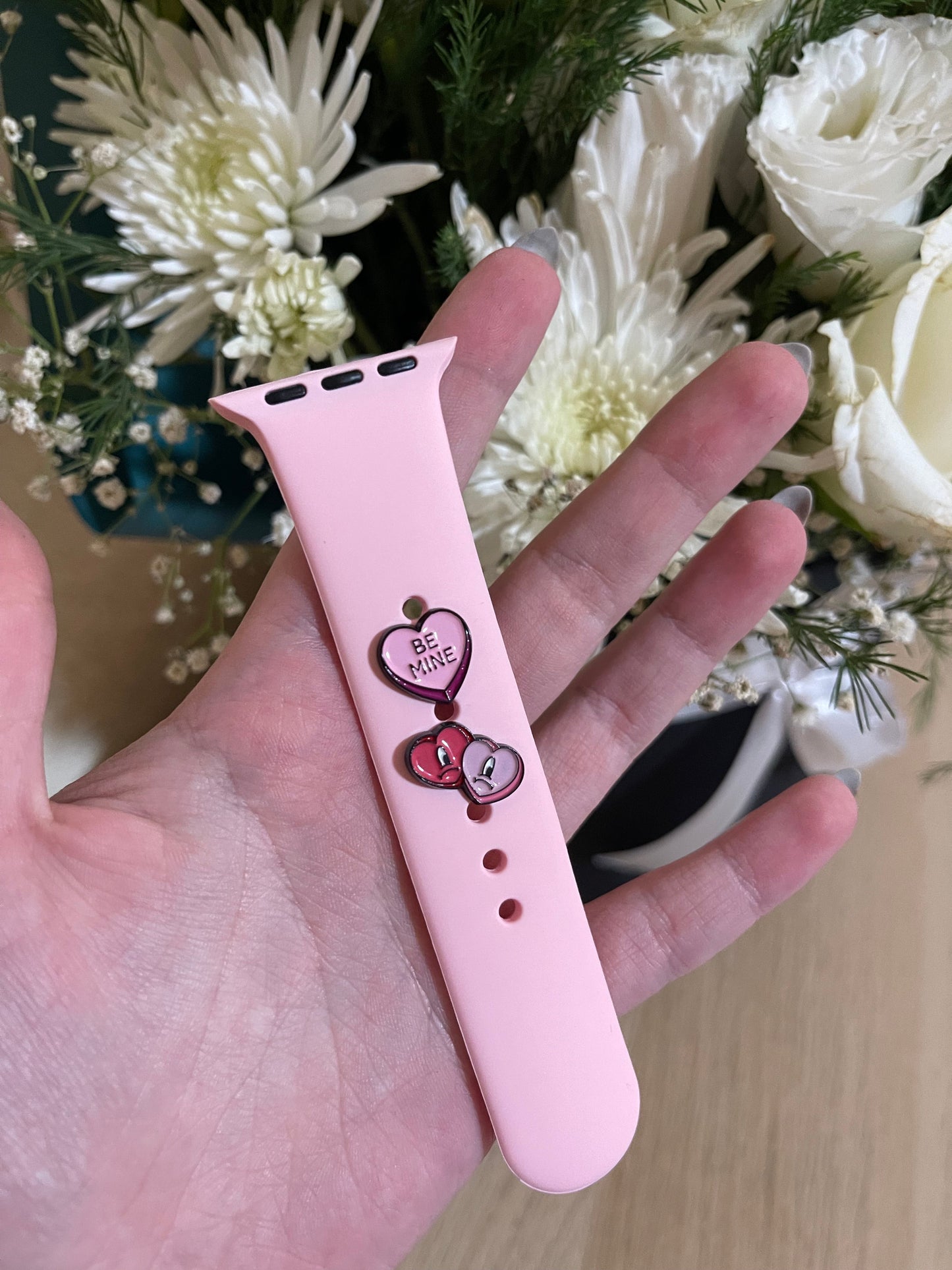 Heart watch band charm | Pinky Promise