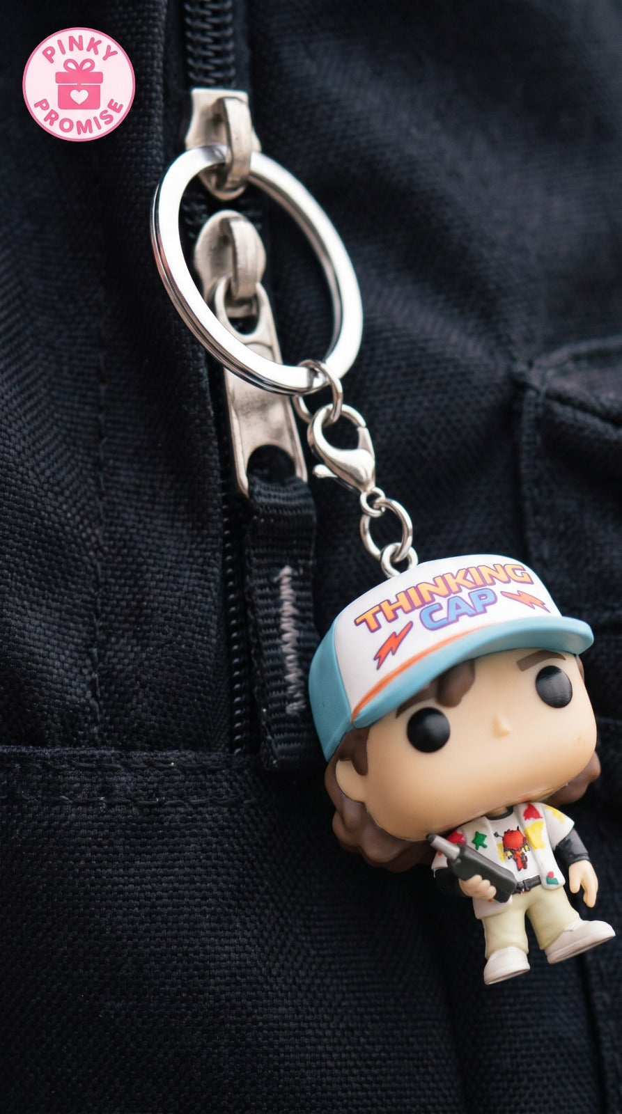 Stranger things - Dustin pop keychain