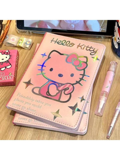Pink Holographic Hello Kitty Notebook