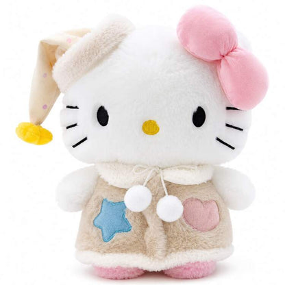 Sleepy Time Hello Kitty Plush Toy – Bedtime Pajama Cuddly Stuffed Animal - 45 cm
