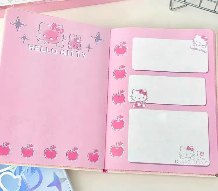 Pink Holographic Hello Kitty Notebook