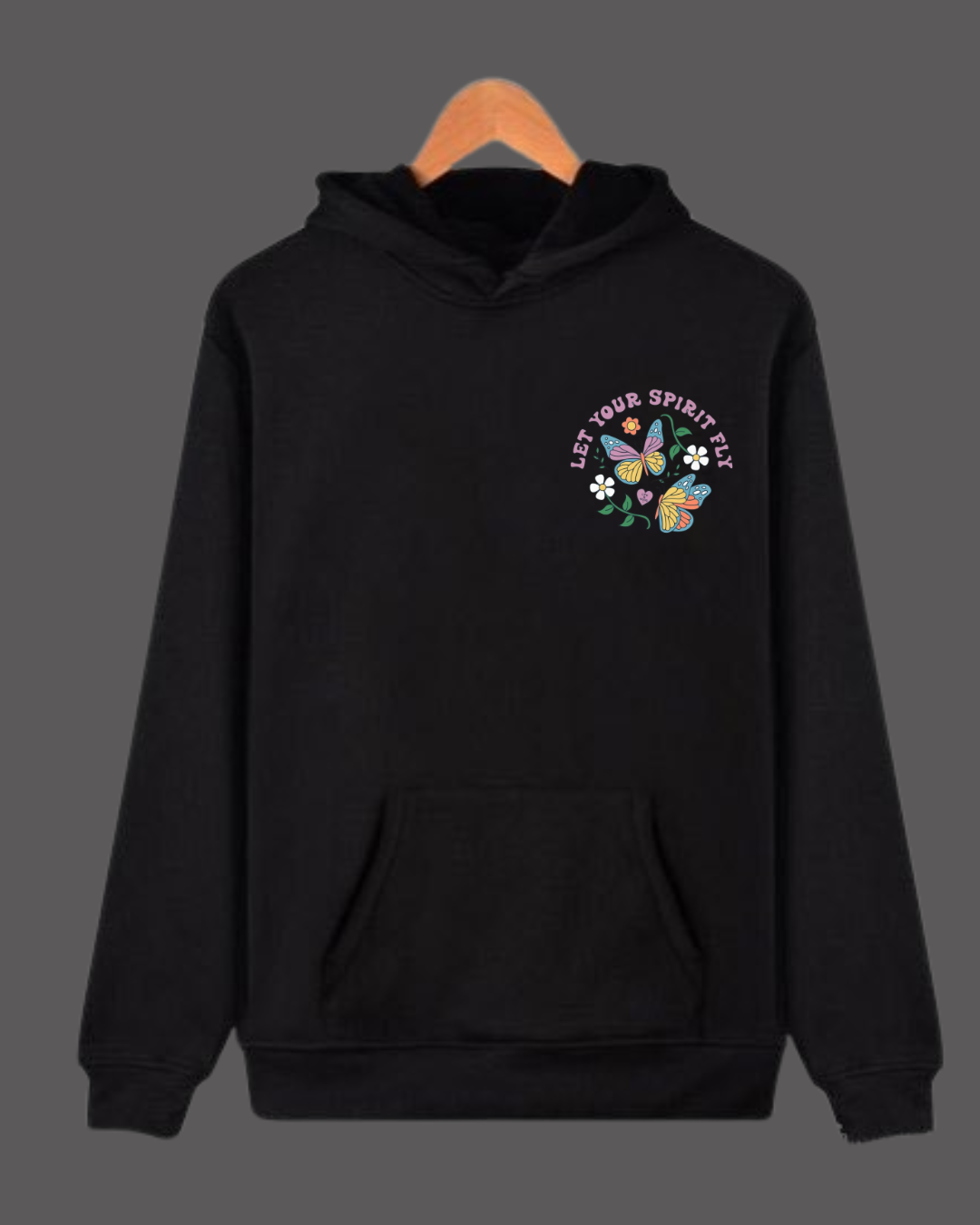 Butterfly hoodie - Back + front print