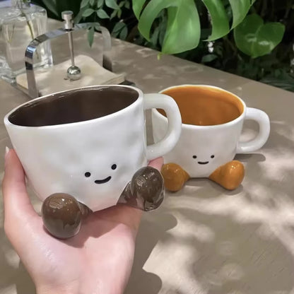Cute face mug
