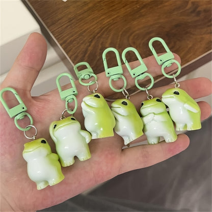 One RANDOM Frog keychain