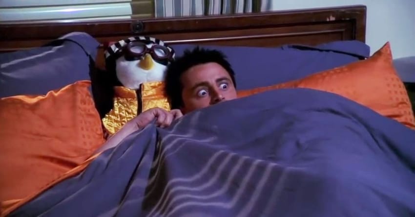 Huggy - joey's plushy - friends show
