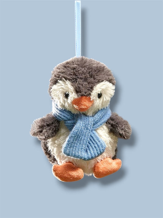 Penguin plush keychain - 10 cm