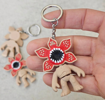 stranger things Demogorgon keychain