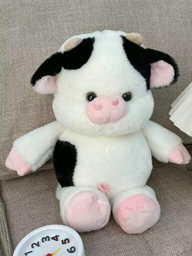 Running Cute cow plush - 35 cm