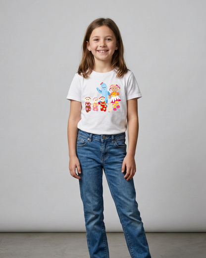 The Night Garden T-shirt - Kids Sizes تي شيرت حديقة المرح للأطفال