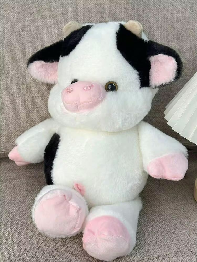 Running Cute cow plush - 35 cm
