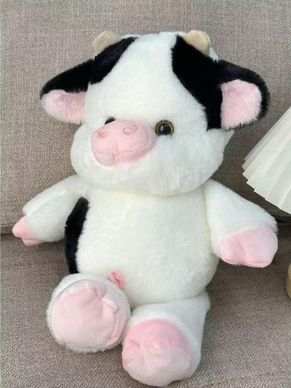 Running Cute cow plush - 35 cm