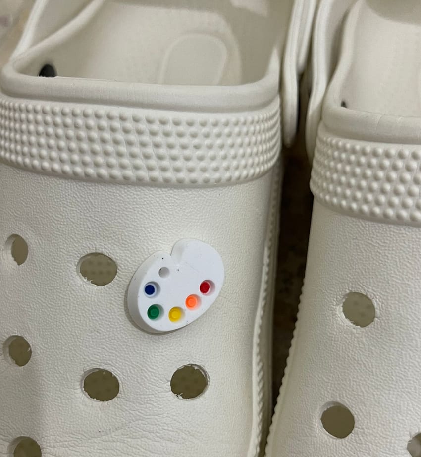 colors pallet charm