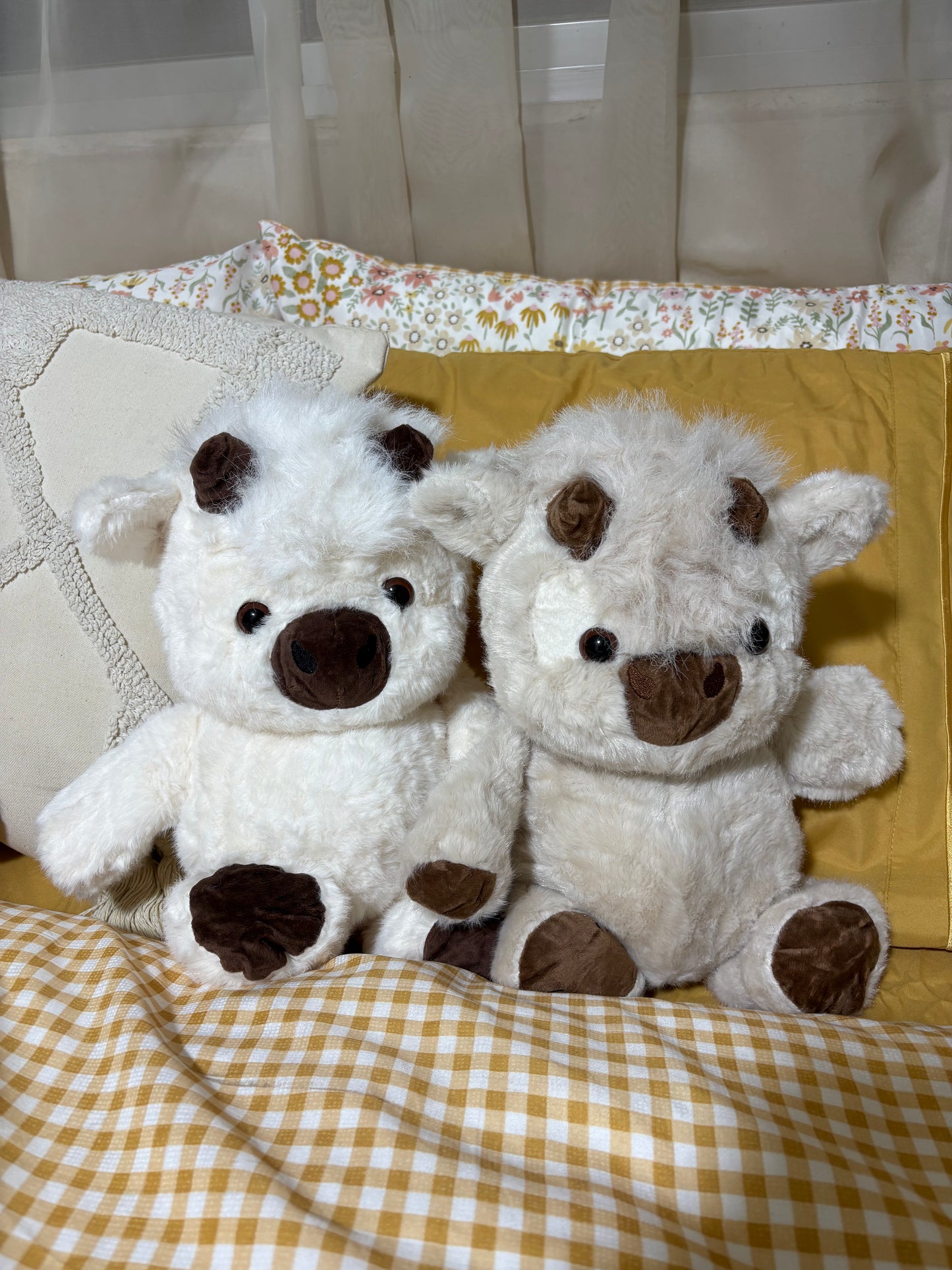Cute cow plush