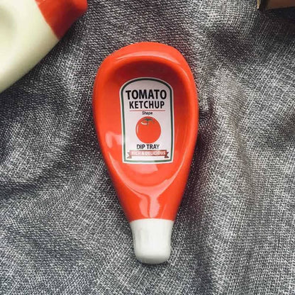 Ketchup Bottle Dip Tray