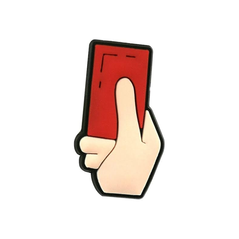 red card charm