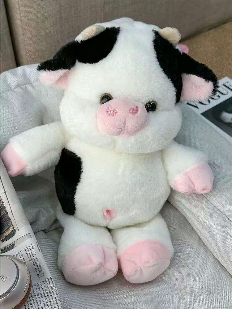 Running Cute cow plush - 35 cm