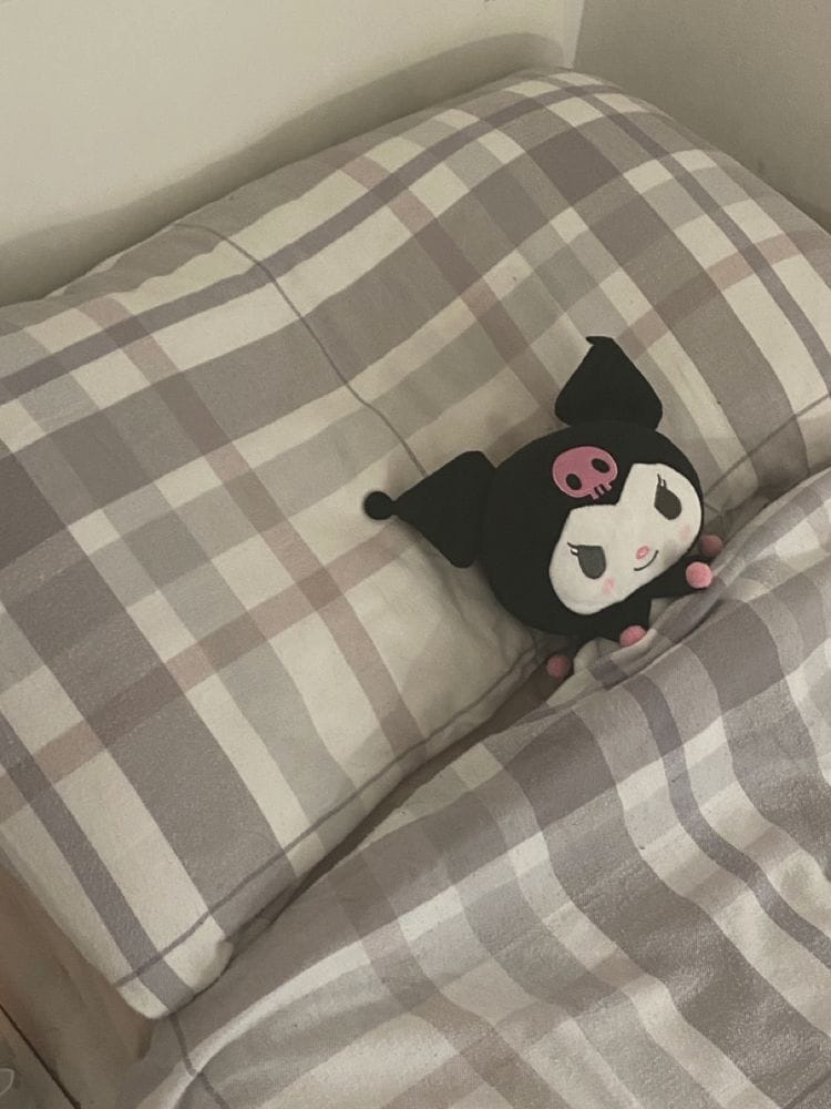 kuromi plush - 25 cm