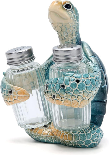 Turtle salt and peper set