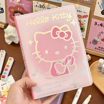 Pink Holographic Hello Kitty Notebook