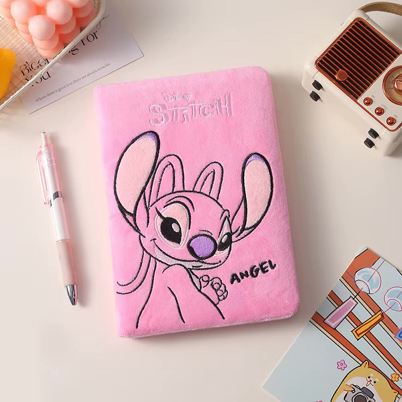 Stitch fuzzy notebook