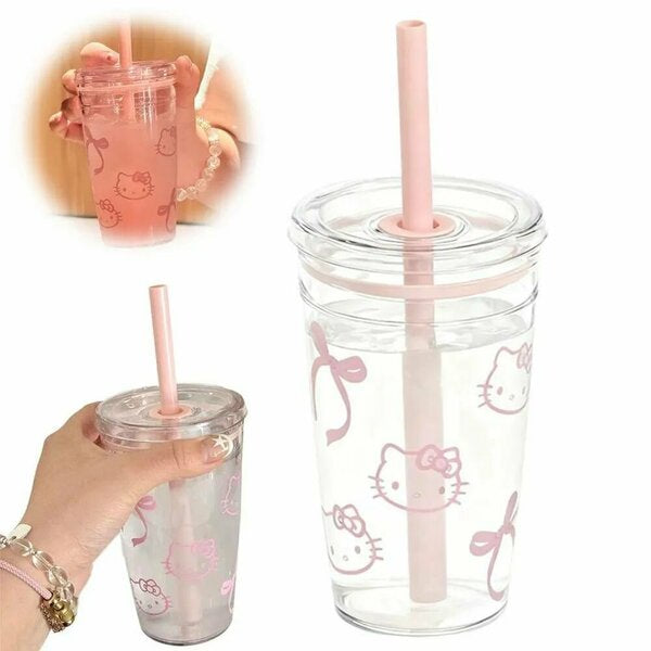 hello kitty acrylic mug