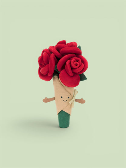 Flower bouquet plush - 30 cm