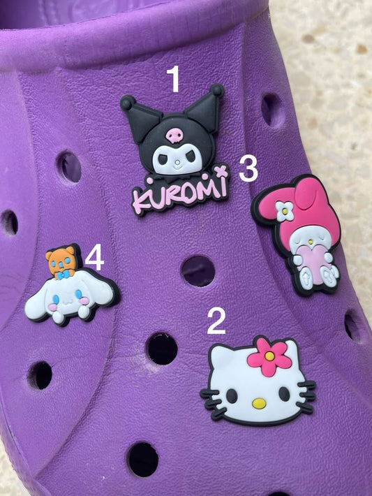 hello kitty - kuromi charm