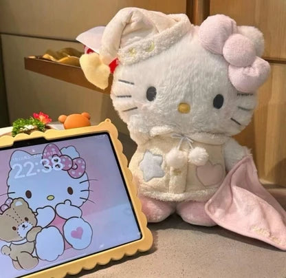 Sleepy Time Hello Kitty Plush Toy – Bedtime Pajama Cuddly Stuffed Animal - 45 cm