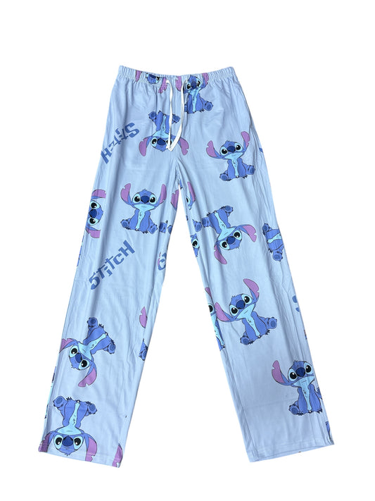 Stitch pajama pants (summer material)(خامة صيفية)