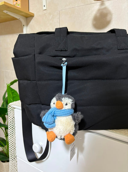 Penguin plush keychain - 10 cm