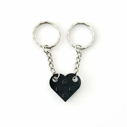 black heart keychains