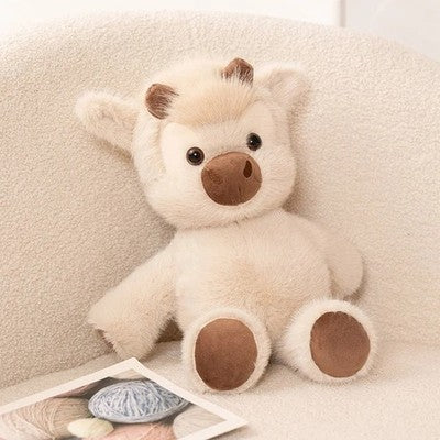 Cute cow plush