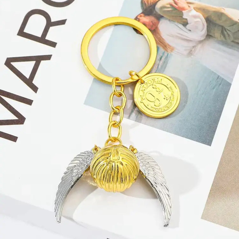 harry potter Golden snitch keychain