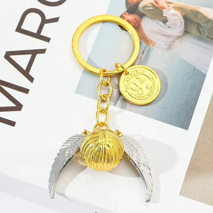 harry potter Golden snitch keychain