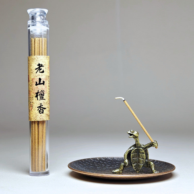 Ninja Turtle Brass Incense Holder / Bakhur Holder  & Ash Catcher Tray