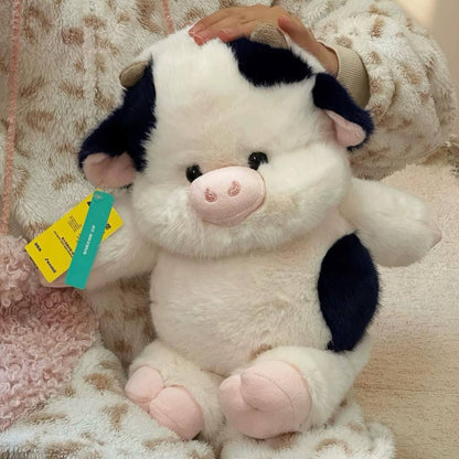 Running Cute cow plush - 35 cm