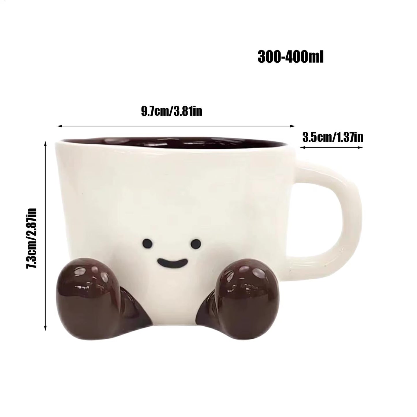 Cute face mug
