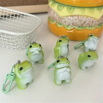 One RANDOM Frog keychain