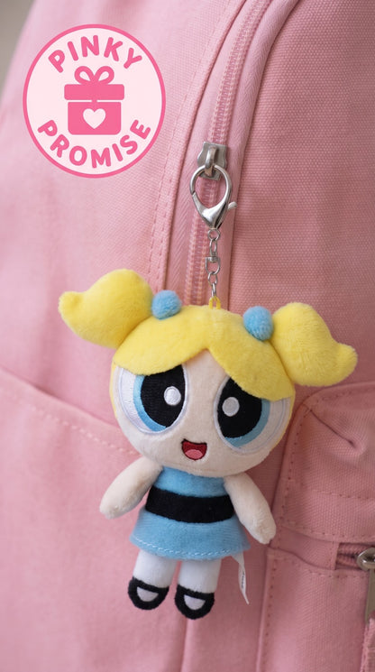 Bubbles - PowerPuff girls plush keychain