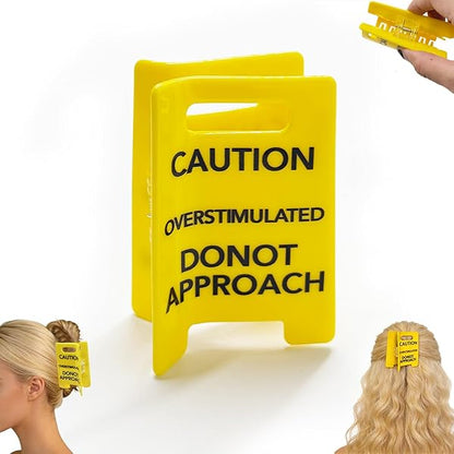 Over-simulated Funny hair clip