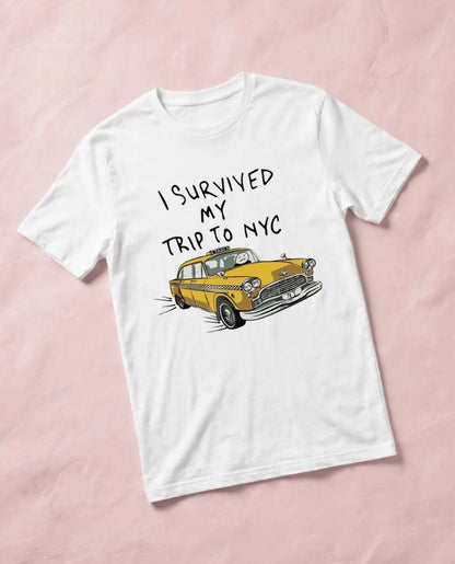 Peter parker - spiderman  - I survived my trip to NYC - t-shirt