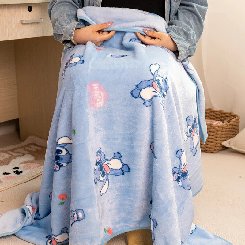 Stitch 2 in 1 pillow and blanket
