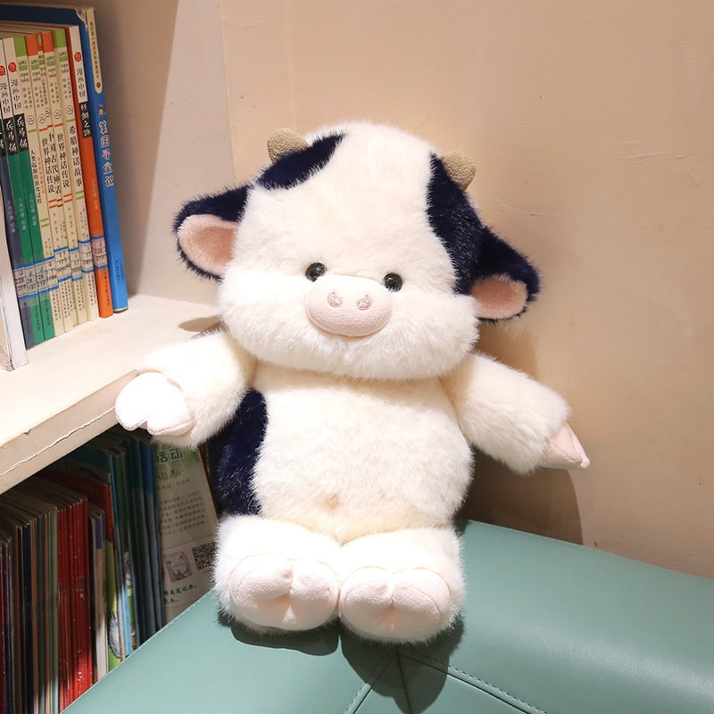 Running Cute cow plush - 35 cm