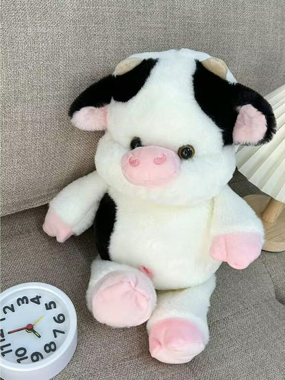 Running Cute cow plush - 35 cm