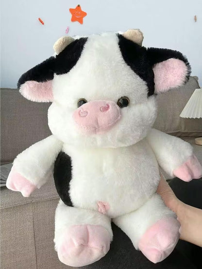 Running Cute cow plush - 35 cm