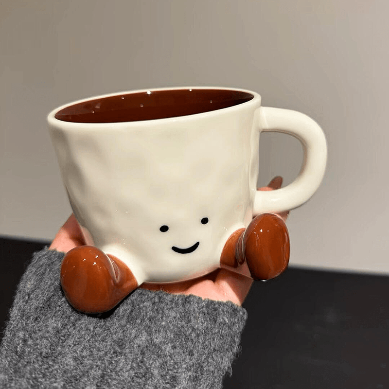 Cute face mug